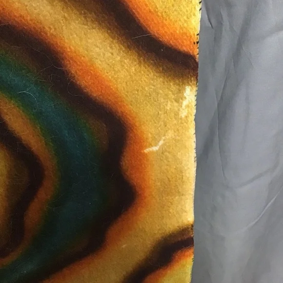 Rare Vintage Double Sided Indian Blanket